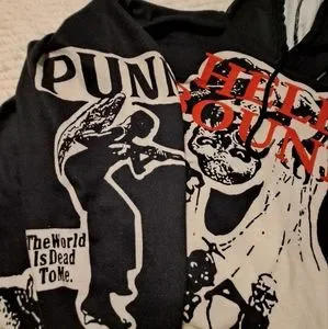 Shirts | Hell Bound Cropped Hoodie | Poshmark